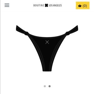 Boutine LA Manhattan Twist Black Bottoms Small